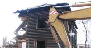 Демонтаж 2 этажного дома Отрадный, цена от 2601 руб.