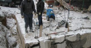 Демонтаж старого фундамента Отрадный, цена от 2907 руб.