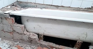 Демонтаж ванной комнаты в отрадном - стоимость работ от 816 руб. | Сварной-Трд